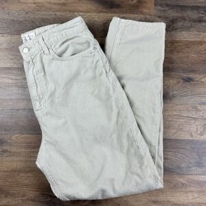 We The Free Corduroy Pants Women's Sz 31 Beige Cotton
